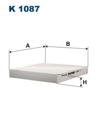 FILTRU AER HABITACLU FILTRON K 1087 - Compatibil cu HONDA, ROVER