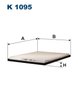 FILTRU AER HABITACLU FILTRON K 1095 - Compatibil cu RENAULT