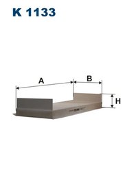 FILTRU AER HABITACLU FILTRON K 1133 - Compatibil cu ERF, MAN, NEOPLAN