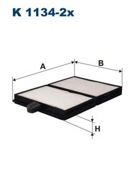 FILTRU AER HABITACLU FILTRON K 1134-2X - Compatibil cu TOYOTA