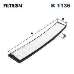 Filtru aer habitaclu Filtron K 1136