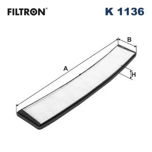FILTRU AER HABITACLU FILTRON K 1136 - Compatibil cu ALPINA, BMW