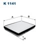 FILTRU AER HABITACLU FILTRON K 1141 - Compatibil cu BOGDAN, LADA