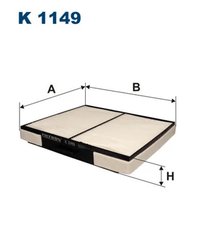 Filtru aer habitaclu Filtron K 1149