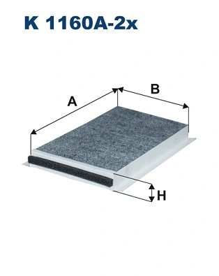 FILTRU AER HABITACLU FILTRON K 1160A-2X - Compatibil cu ALPINA, BMW