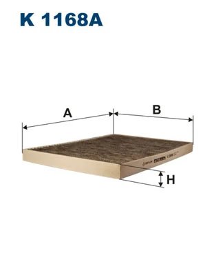 Filtru aer habitaclu Filtron K 1168A