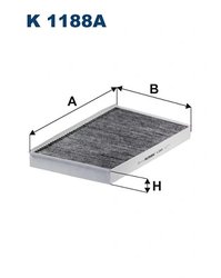 FILTRU AER HABITACLU FILTRON K 1188A - Compatibil cu MERCEDES-BENZ