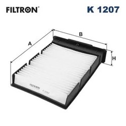 FILTRU AER HABITACLU FILTRON K 1207 - Compatibil cu CITROEN, PEUGEOT, TOYOTA