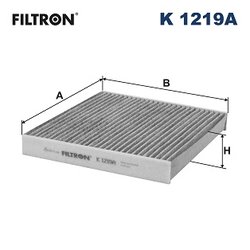 FILTRU AER HABITACLU FILTRON K 1219A - Compatibil cu HYUNDAI, KIA