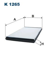 FILTRU AER HABITACLU FILTRON K 1265 - Compatibil cu BMW, LAND ROVER