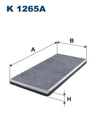 FILTRU AER HABITACLU FILTRON K 1265A - Compatibil cu BMW, LAND ROVER