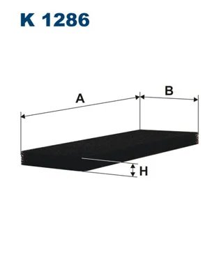FILTRU AER HABITACLU FILTRON K 1286 - Compatibil cu RENAULT TRUCKS