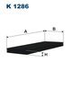 FILTRU AER HABITACLU FILTRON K 1286 - Compatibil cu RENAULT TRUCKS