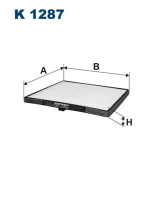 FILTRU AER HABITACLU FILTRON K 1287 - Compatibil cu HYUNDAI, KIA