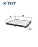 FILTRU AER HABITACLU FILTRON K 1287 - Compatibil cu HYUNDAI, KIA
