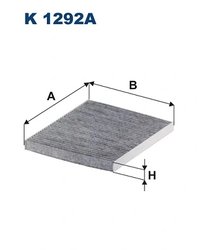 FILTRU AER HABITACLU FILTRON K 1292A - Compatibil cu ALFA ROMEO