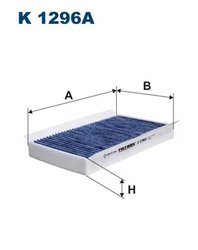 FILTRU AER HABITACLU FILTRON K 1296A - Compatibil cu LAND ROVER