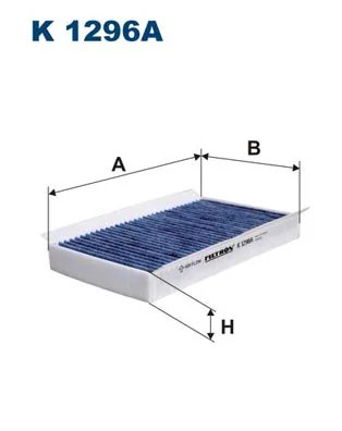 FILTRU AER HABITACLU FILTRON K 1296A - Compatibil cu LAND ROVER