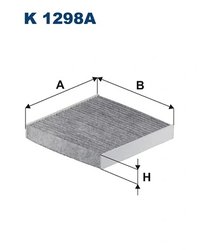 FILTRU AER HABITACLU FILTRON K 1298A - Compatibil cu HONDA