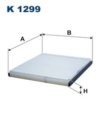 FILTRU AER HABITACLU FILTRON K 1299 - Compatibil cu SUZUKI