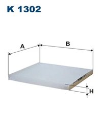 FILTRU AER HABITACLU FILTRON K 1302 - Compatibil cu NISSAN