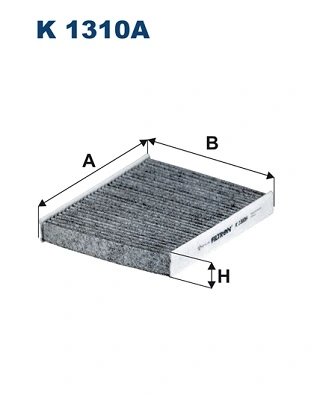 FILTRU AER HABITACLU FILTRON K 1310A - Compatibil cu DAIHATSU, LEXUS, MAZDA, SUBARU, SUZUKI, TOYOTA