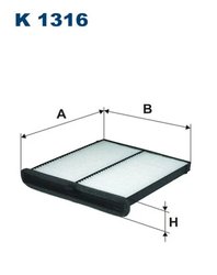 FILTRU AER HABITACLU FILTRON K 1316 - Compatibil cu MAZDA