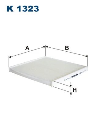 FILTRU AER HABITACLU FILTRON K 1323 - Compatibil cu TOYOTA