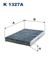 FILTRU AER HABITACLU FILTRON K 1327A - Compatibil cu PEUGEOT