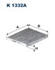 Filtru aer habitaclu Filtron K 1332A