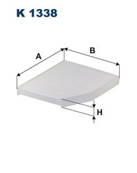 FILTRU AER HABITACLU FILTRON K 1338 - Compatibil cu FORD