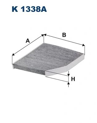FILTRU AER HABITACLU FILTRON K 1338A - Compatibil cu FORD