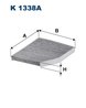 FILTRU AER HABITACLU FILTRON K 1338A - Compatibil cu FORD