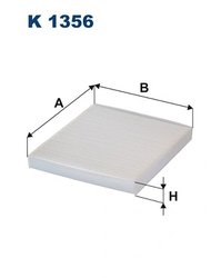 FILTRU AER HABITACLU FILTRON K 1356 - Compatibil cu DODGE, JEEP