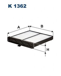 FILTRU AER HABITACLU FILTRON K 1362 - Compatibil cu MAZDA