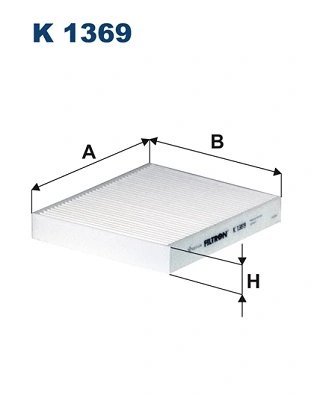 FILTRU AER HABITACLU FILTRON K 1369 - Compatibil cu SUZUKI