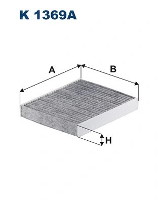 FILTRU AER HABITACLU FILTRON K 1369A - Compatibil cu SUZUKI