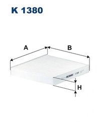 FILTRU AER HABITACLU FILTRON K 1380 - Compatibil cu IVECO