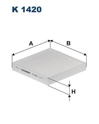 FILTRU AER HABITACLU FILTRON K 1420 - Compatibil cu KIA