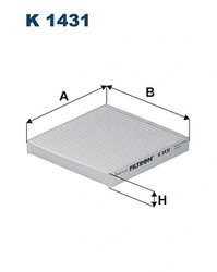 FILTRU AER HABITACLU FILTRON K 1431 - Compatibil cu JEEP