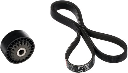 SET CUREA TRANSMISIE CU CANELURI GATES K014PK928 - Compatibil cu DACIA, NISSAN, PROTON, RENAULT