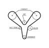 Set distributie curea Gates K015527XS