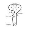 SET DISTRIBUTIE CUREA GATES K015685XS - Compatibil cu ALFA ROMEO, LANCIA