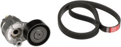 Set curea transmisie cu caneluri Gates K015PK1200