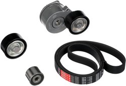 Set curea transmisie cu caneluri Gates K016PK1438