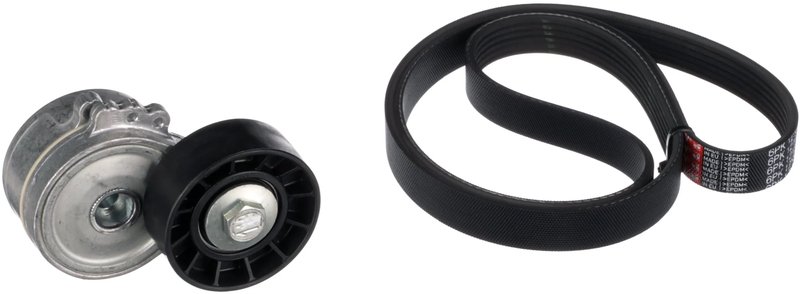 Set curea transmisie cu caneluri Gates K026PK1218