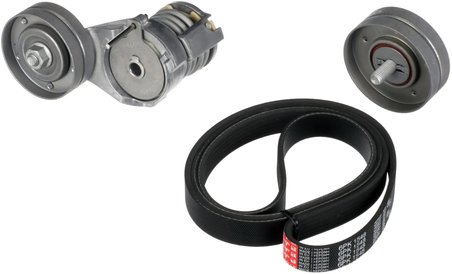 Set curea transmisie cu caneluri Gates K026PK1548