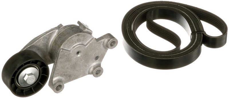 Set curea transmisie cu caneluri Gates K026PK965