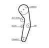 SET DISTRIBUTIE CUREA GATES K075569XS - Compatibil cu AUDI, SEAT, VW
