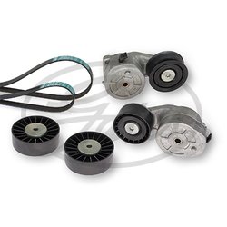 Set curea transmisie cu caneluri Gates K078PK2080HD
